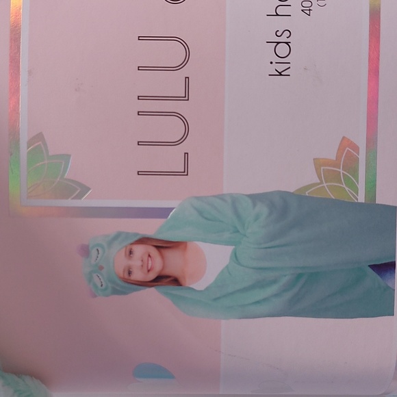 LuLu & coco kids Blanket Blue size 40X50 - Picture 2 of 3